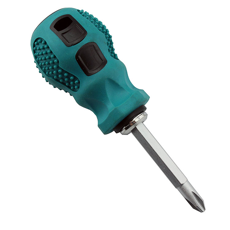 防滑手柄 迷你螺丝刀 一字十字两用螺丝批 9907 9907迷你两用螺丝刀