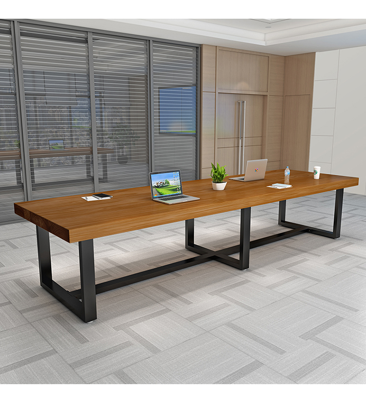 臻卡致 会议桌长桌现代简约 简易办公大型培训桌长条桌长方形大桌子工