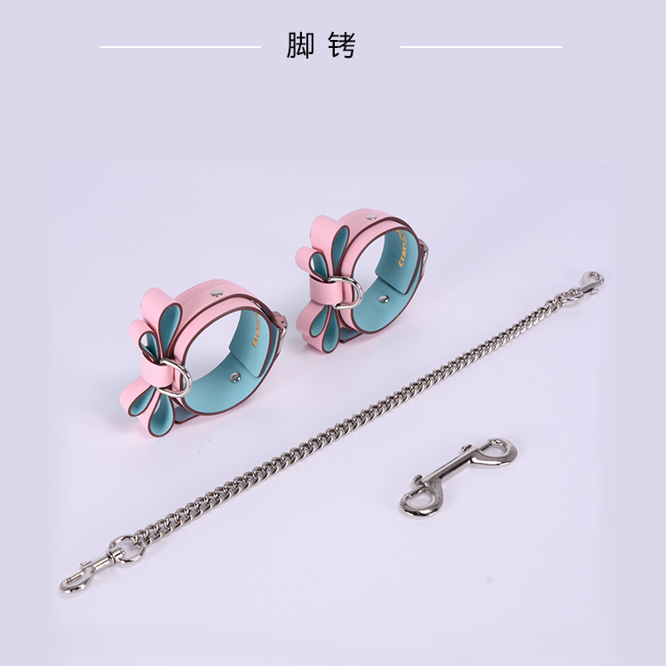 msoul男女床上捆绑手铐脚铐面具趣用品sm手铐项圈惩罚性用具趣情调教