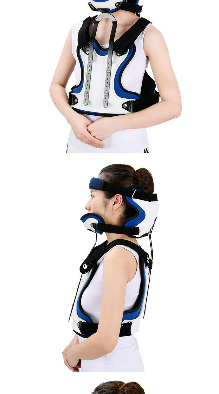 康隆达可调式头颈胸固定支具颈椎术后康复支架颈椎术后固定斜颈歪脖