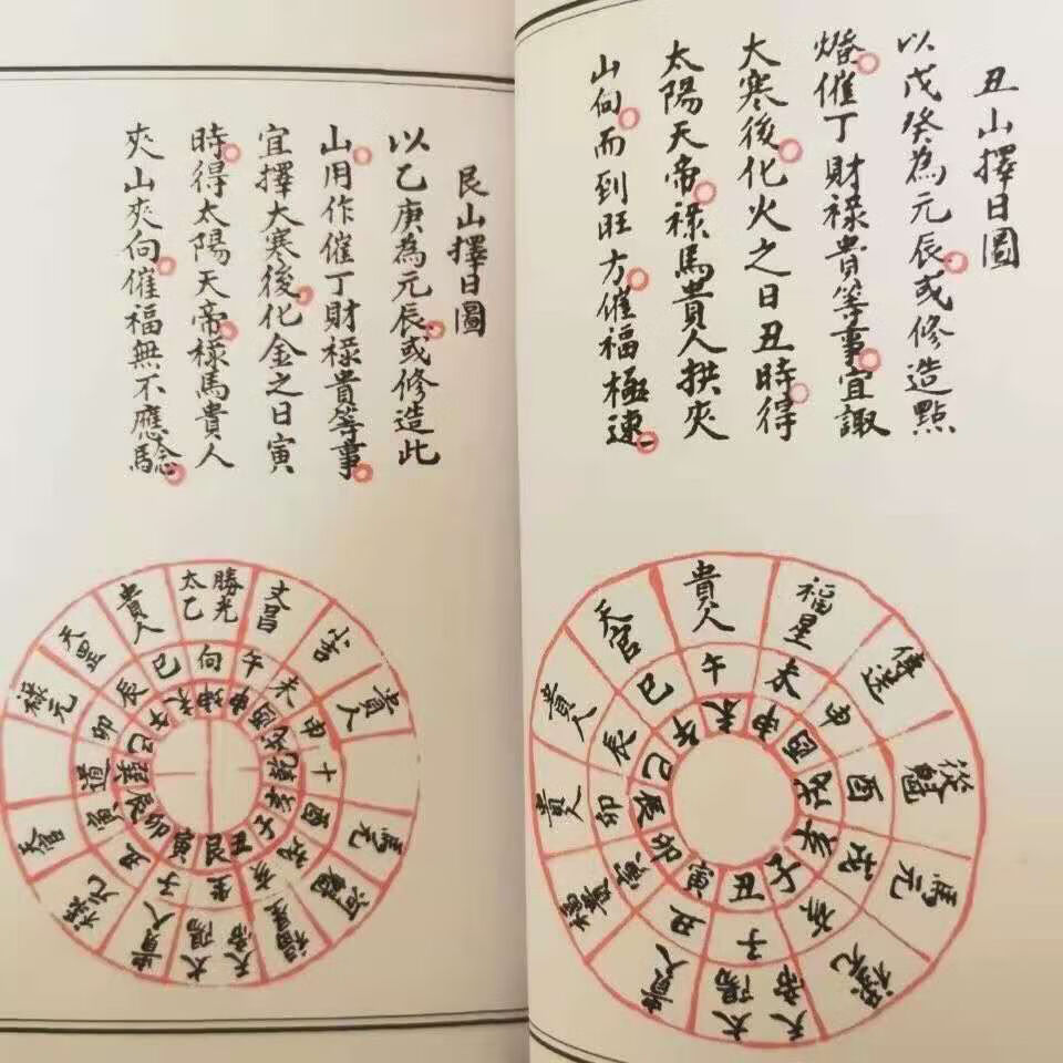 择日择吉江西戴锡伦秘传二十四山天帝太阳禄马贵人到山择炫夙