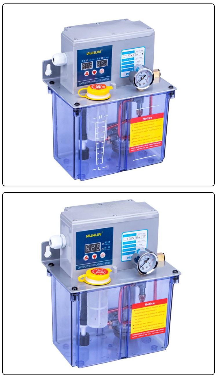 電動打油泵機床數控車床注油器220v潤滑泵注油機雙顯s2262210x壓力