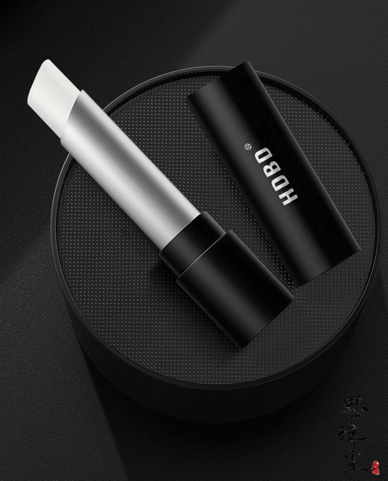 hdbd男士润唇膏无色高颜值保湿补水防干裂滋润学生款护肤品梦畔黑管单