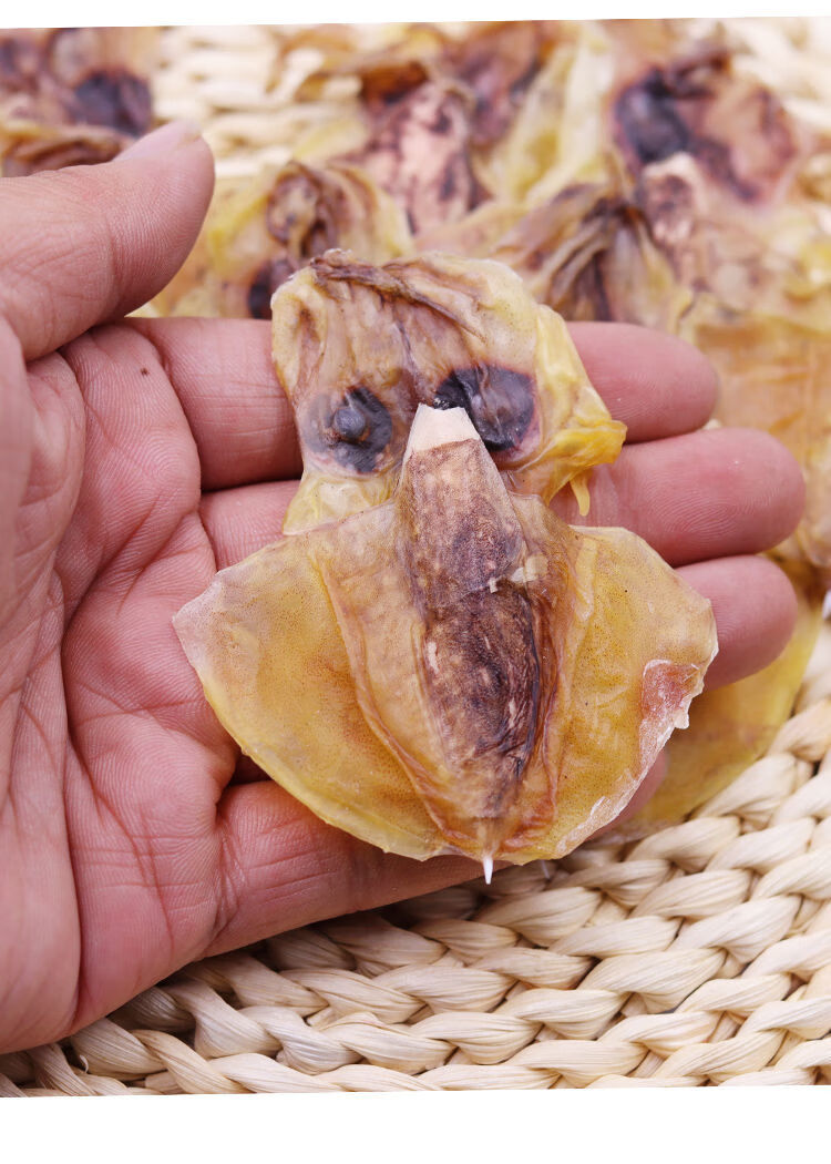 北海淡干小墨鱼仔干目鱼干乌贼干海鲜干货海味特产煲汤料250克超值款