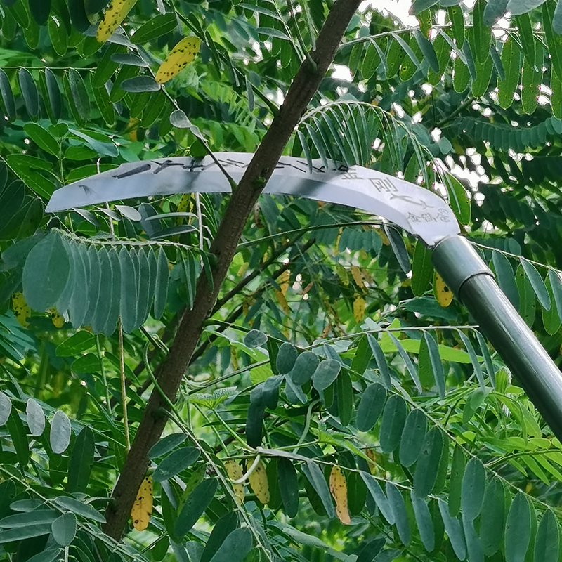 镰刀水草刀钓鱼割草镰刀钓鱼镰刀锰钢水草镰刀加厚锰钢草洞镰刀镰刀头