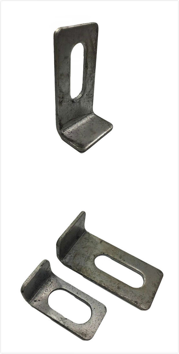 黑弯角码门窗配件连接平角码焊接胀丝固定件 小号角码(100只)【图片