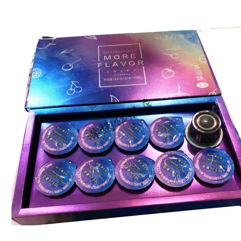 奢姿soso果冻果味型滋胃保湿减瘦紧致j脂咖啡一盒20211月生产