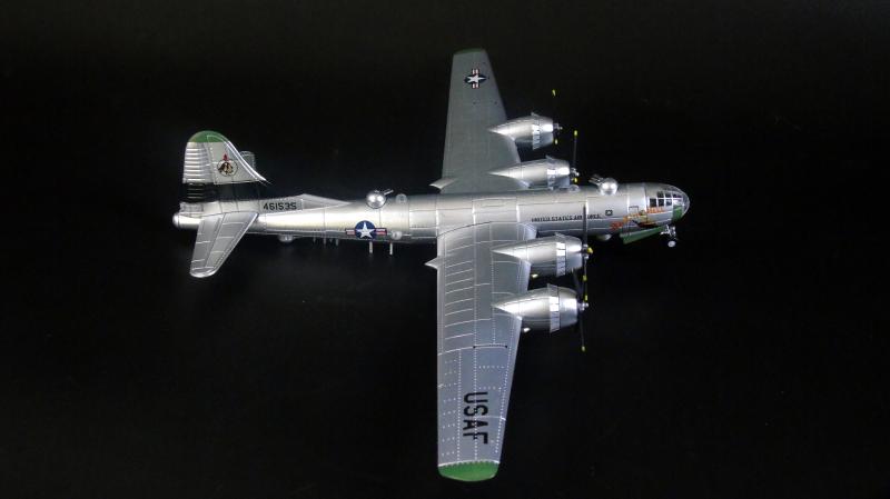 b29轰炸机模型二战b-29轰炸机模型空中堡垒b29合金仿真飞机成品摆件