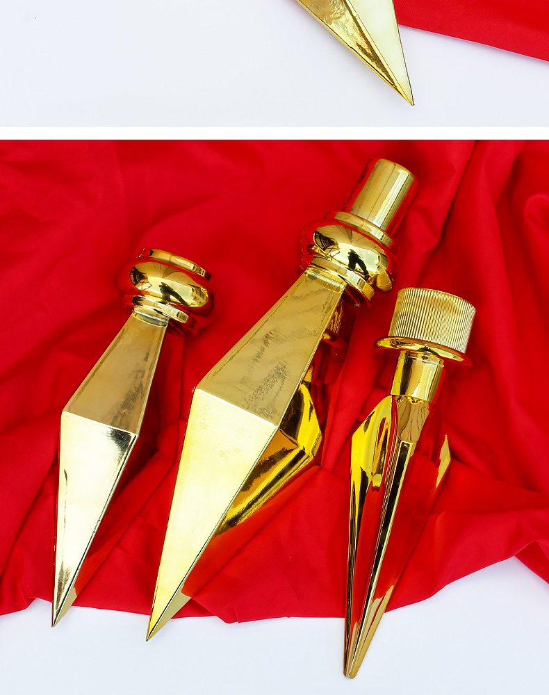 会议室礼堂旗金色大枪头旗杆吊穗旗穗党旗大红旗办公室摆件枪头旗穗