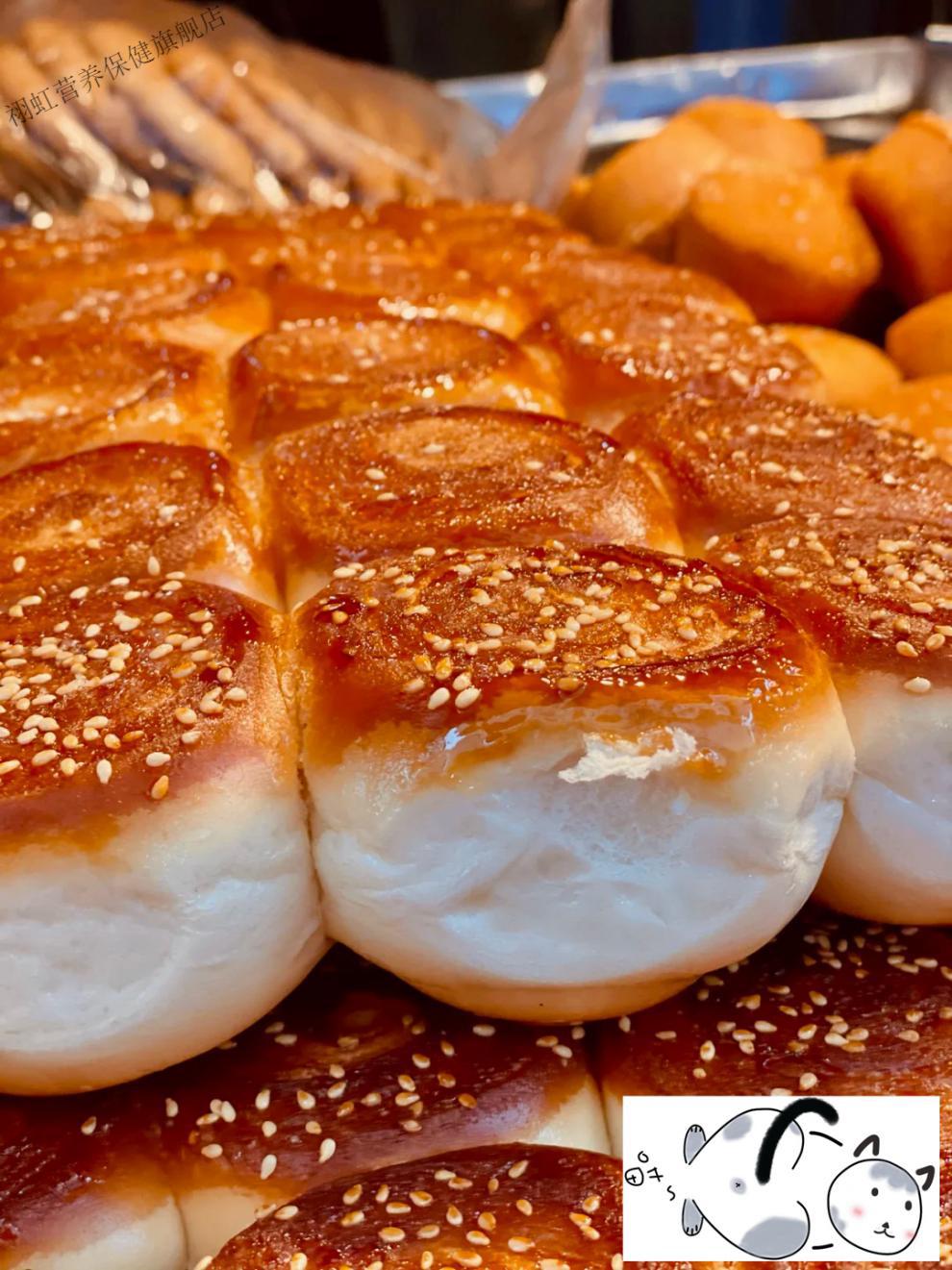 老式蜂蜜脆皮小面包脆底烤馒头原味豆沙夹心小面包豆沙面包老式 原味