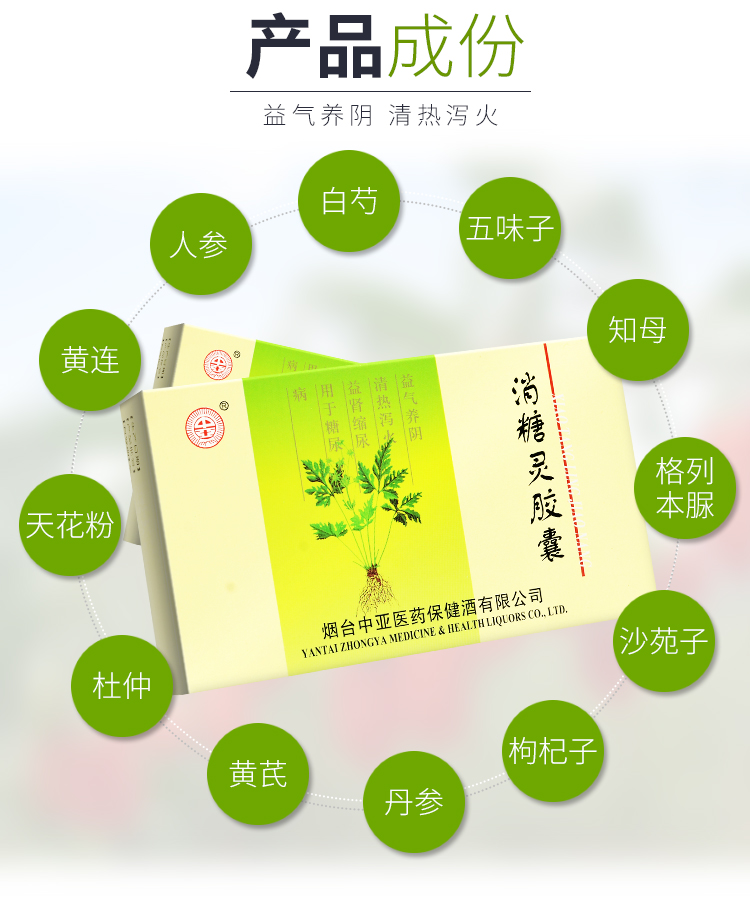 中亚 消糖灵胶囊 0.