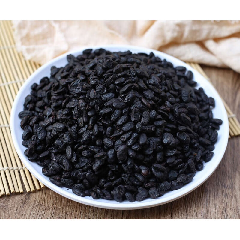 湖南特产黑干豆豉原味豆豉干风味豆豉调味料散装500g