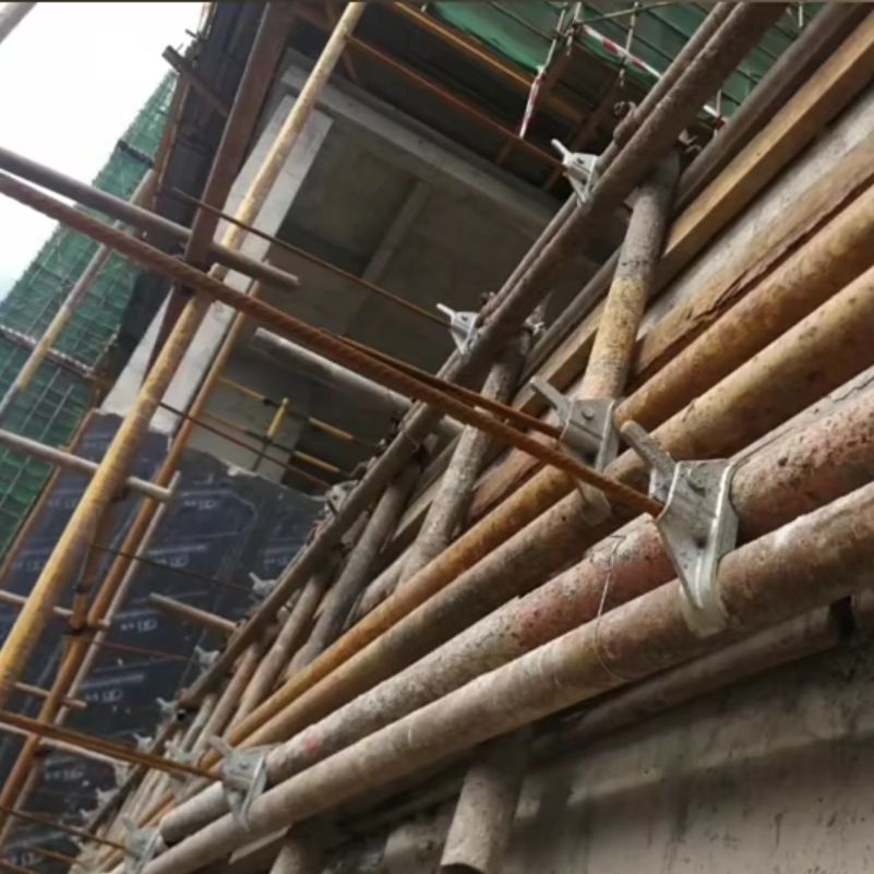 建筑新型蝴蝶扣平板扣蝴蝶卡木工弯扣平扣钢筋紧固器模板拉紧器蝴蝶扣