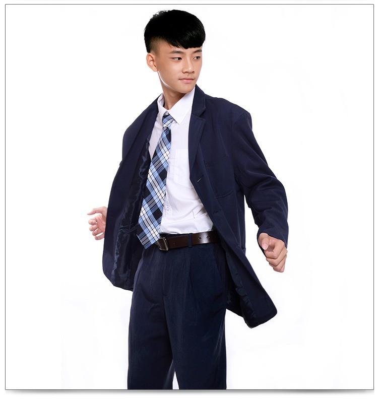 深圳市校服套装中学生礼服初中高中生夏季校服裤连衣裙初中男生夏衬衫