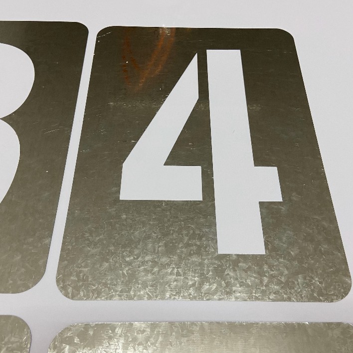 放大号喷漆模版 车牌放大号喷漆模板铁皮货车放大号喷字模具塑料 汽车