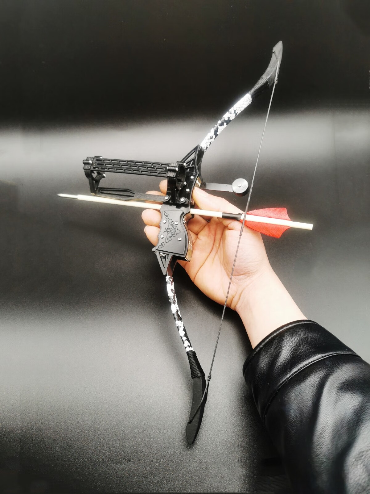 反曲弓迷你传统竞技箭射箭直拉弓玩具室内解压射击打靶弹射 迷你弓带4