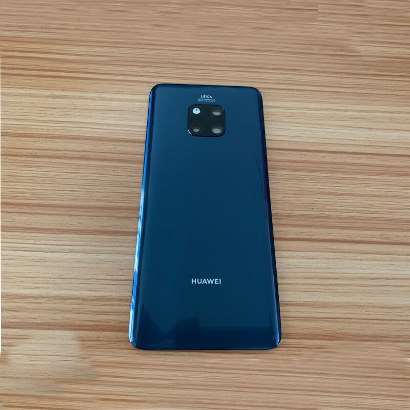 蕴沐磐华为huawei玻璃后盖mate20pro电池盖后壳后屏外壳后背壳 天蓝色