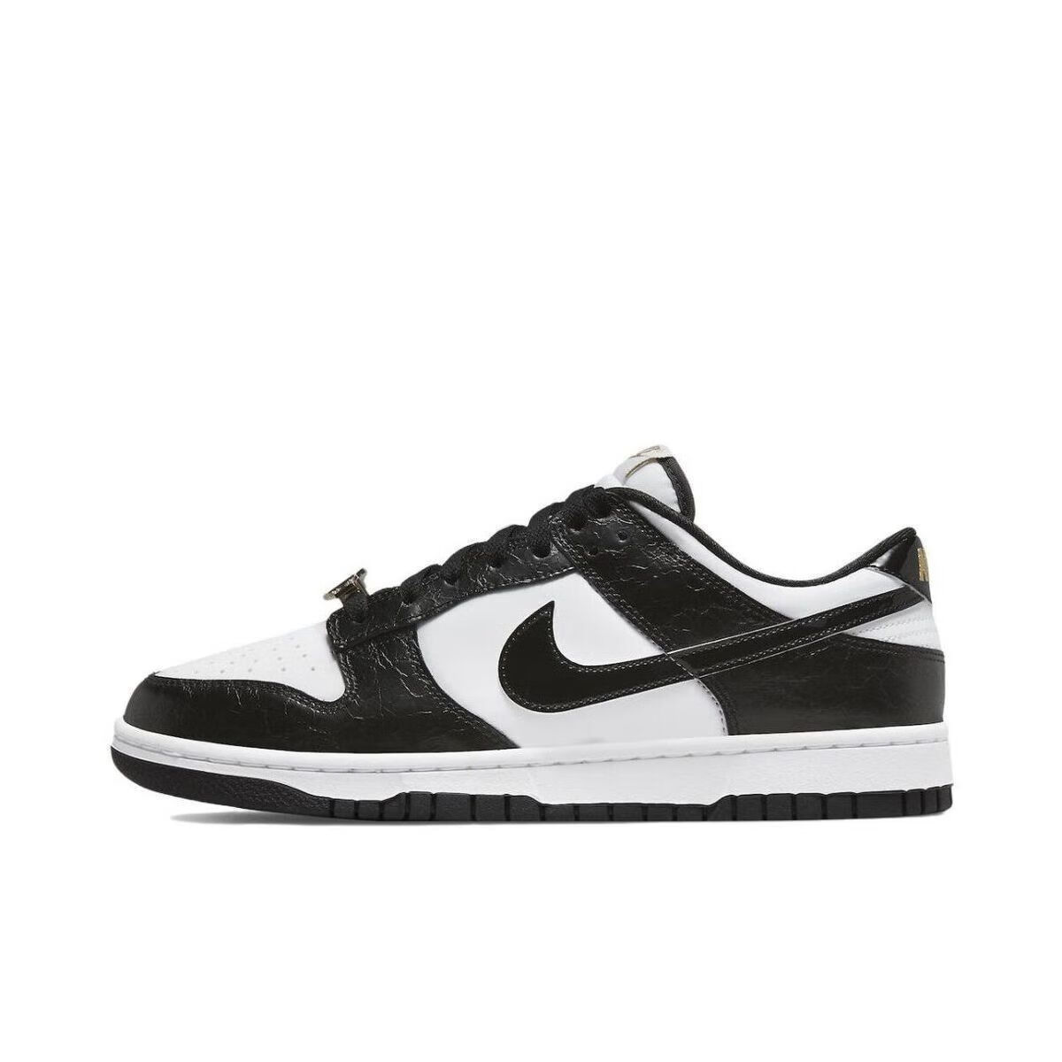 dunk low retro 黑白熊猫金腰带 男女款低帮复古休闲板鞋奥特莱斯商场