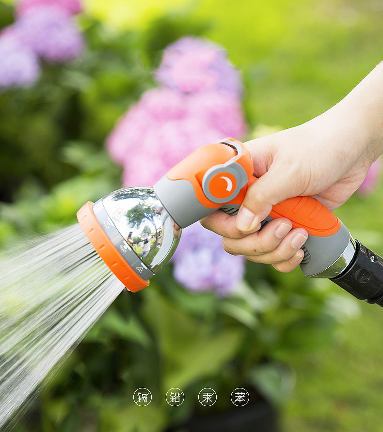 花园浇花水管浇水水枪喷头阳台家用淋花浇菜神器懒人农用套装庭院
