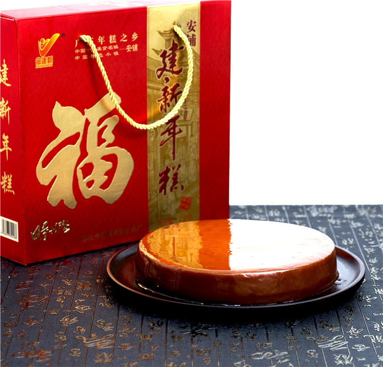 广东特产安铺建新水磨年糕条片红糖糍粑糯米即食手工年货礼盒4斤四季