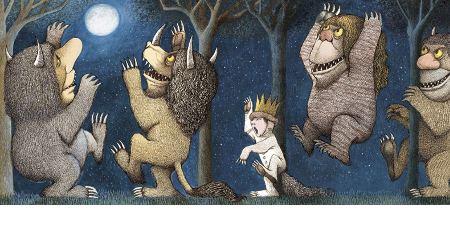 精装硬壳野兽国绘本凯迪克金奖绘本36岁儿童绘本