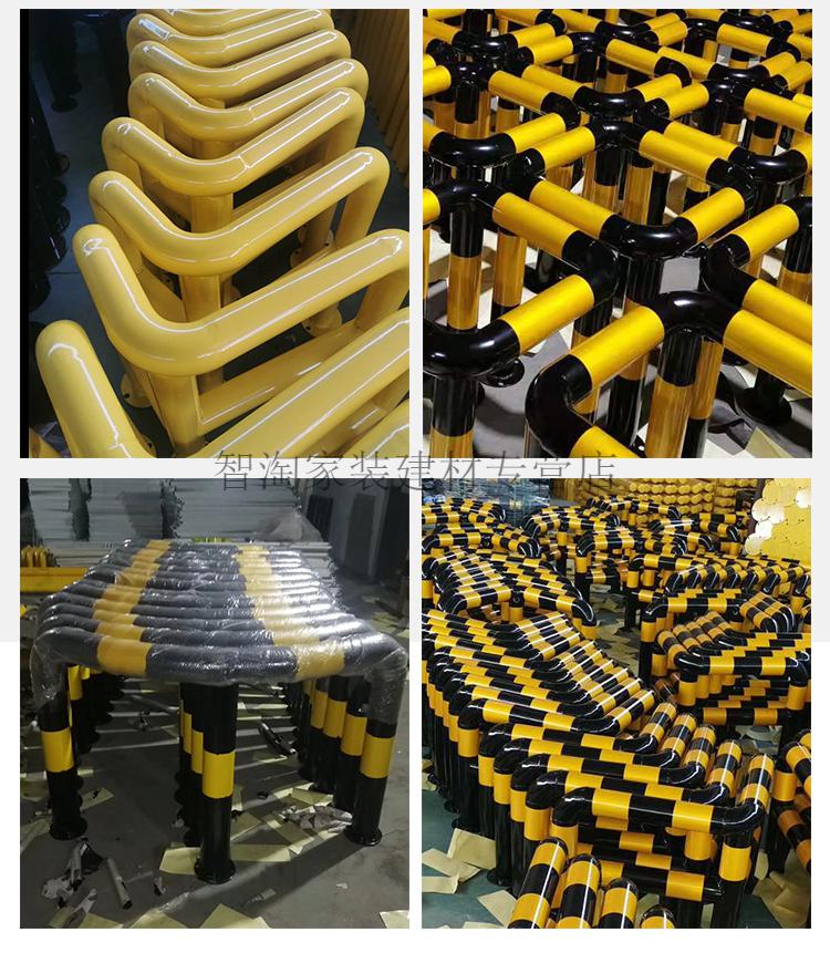 消防栓保护架防撞护栏隔离围栏四方安全栏消火栓口字型双层挡车器 h型