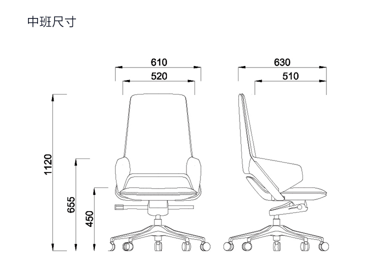 欧思茵学生电脑椅子办公书房写字椅旋转升降座椅人体工学椅书桌椅