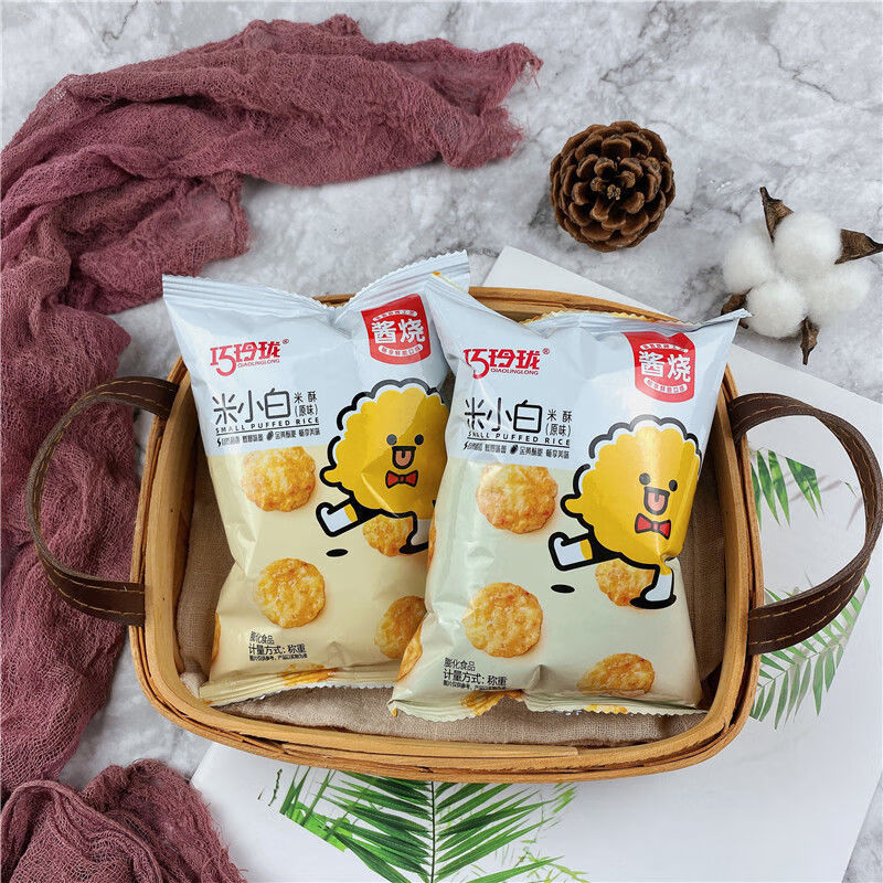 米小白米酥小小酥宝宝零食小吃休闲食营养代早餐办公室休闲零食原味15