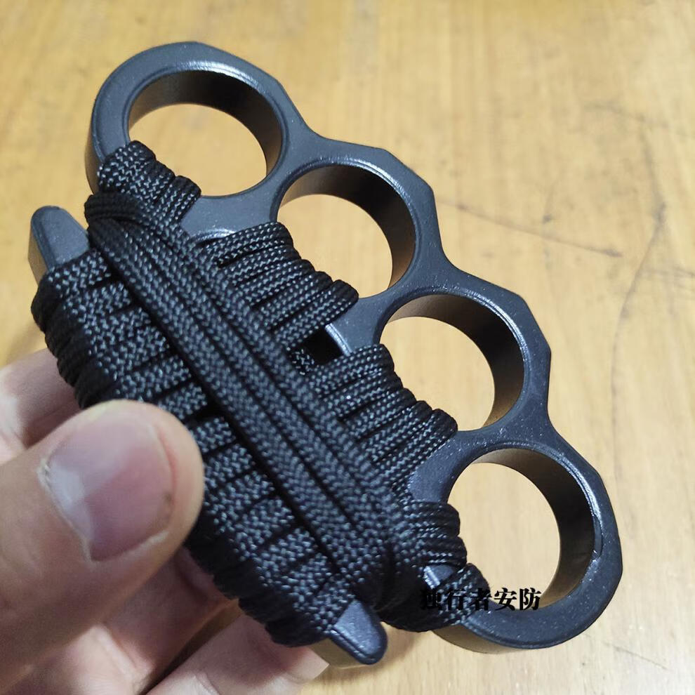 【户外京选】四指指虎拳刺防身防身防狼破窗器一指拳扣指虎车载逃生器