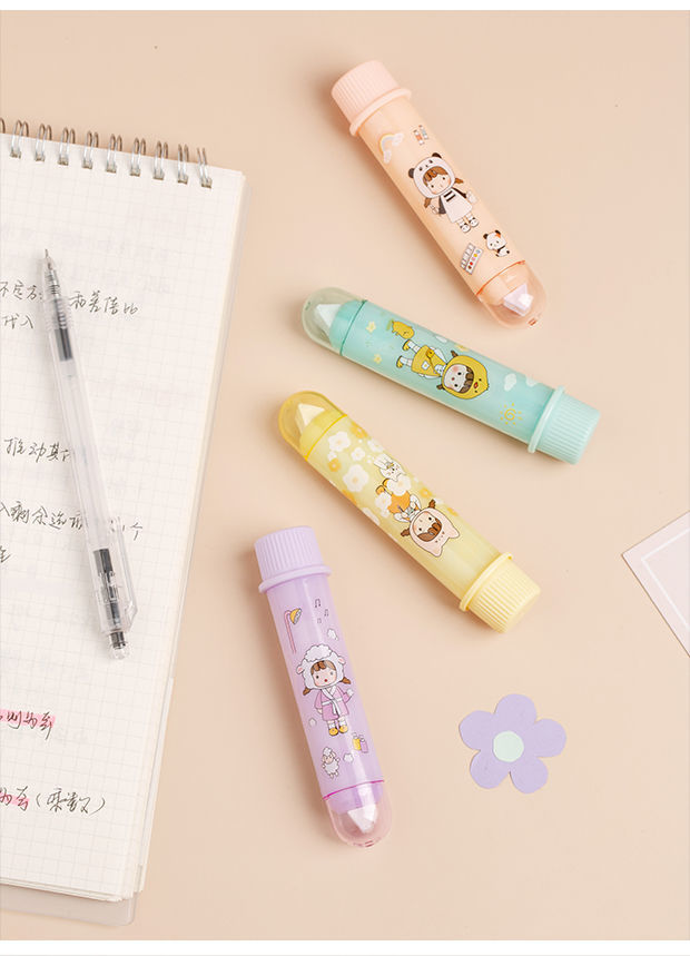 高颜值闺蜜修正带女生可爱少女涂改带学生用网红双头改正带多功能开心