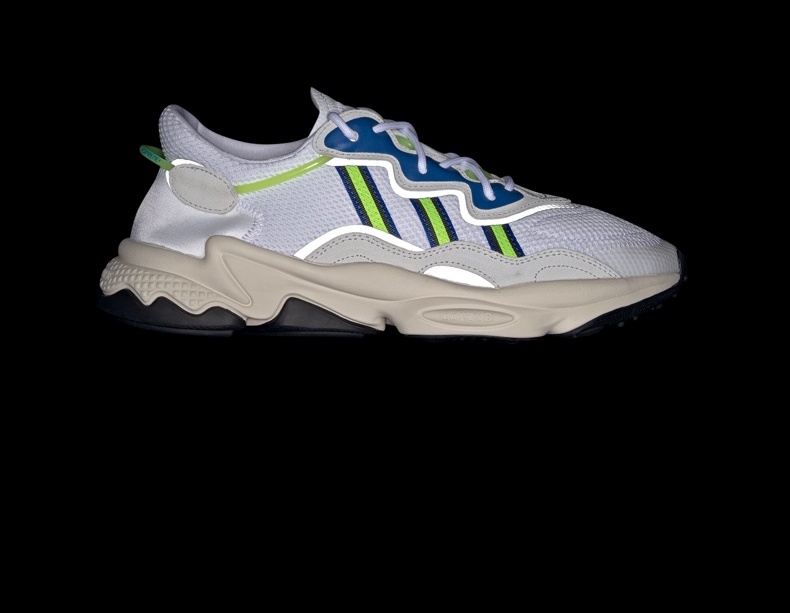 阿迪达斯官网 adidas 三叶草 ozweego男子经典运动鞋 ee7009 白/一度