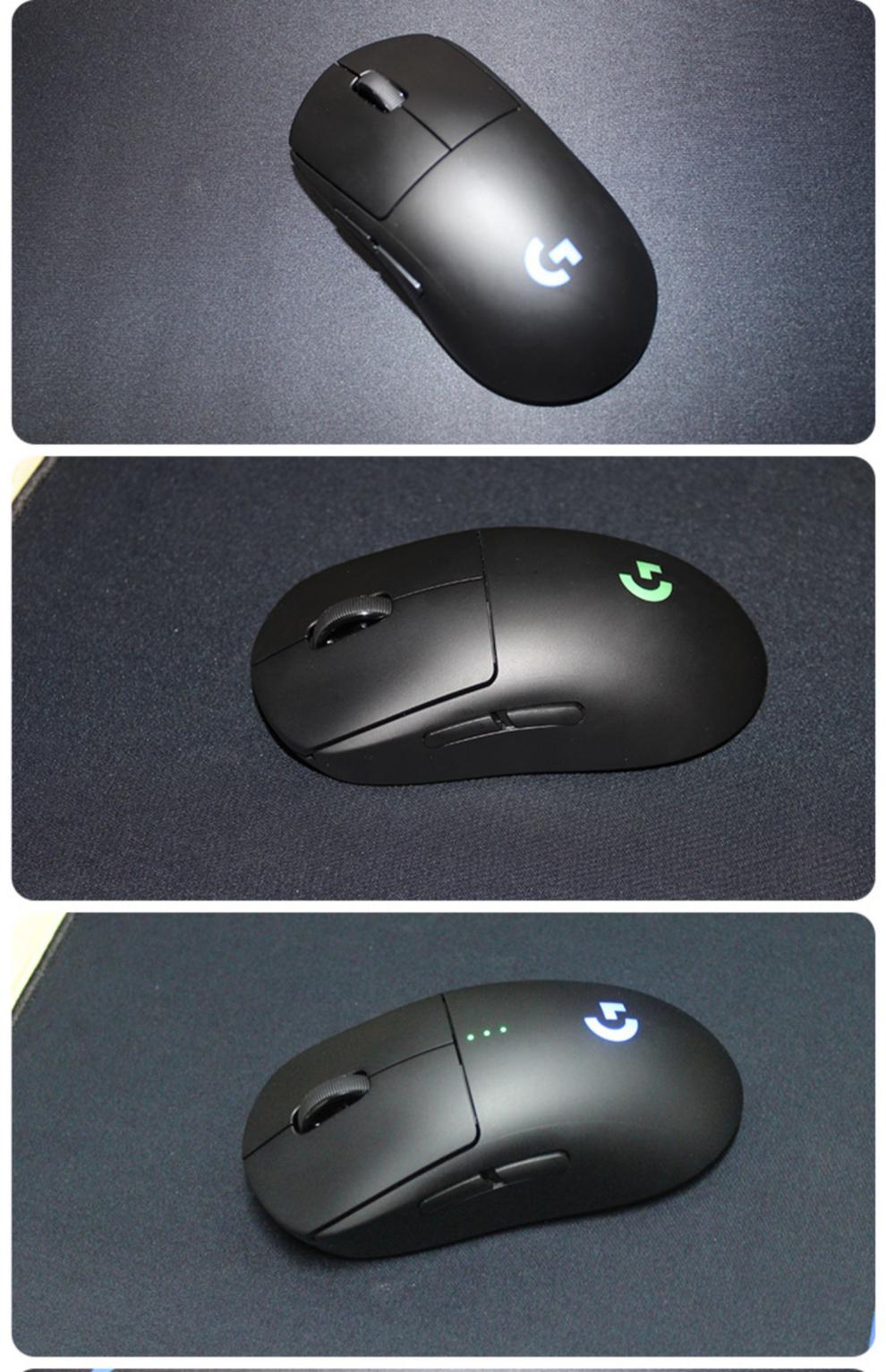 一代无线电竞游戏鼠标双模g pro1代lol 吃鸡宏 罗技gpw g610红轴 桌垫