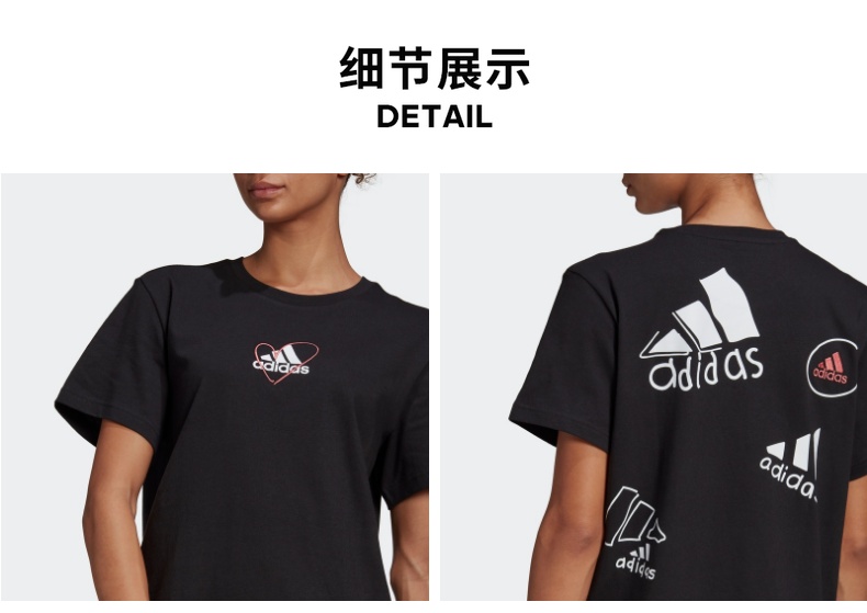 adidas Logo Tee Dress - Black | adidas Australia