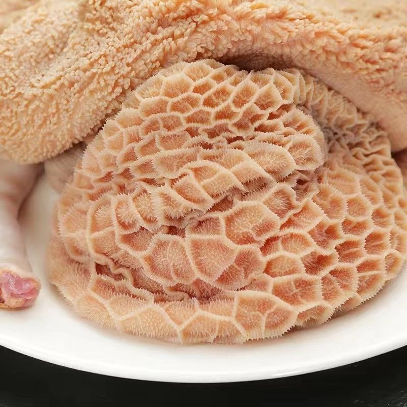 甘肃农家现杀新鲜免洗山羊肚毛肚金钱肚肚包肉火锅食材下水新鲜山羊