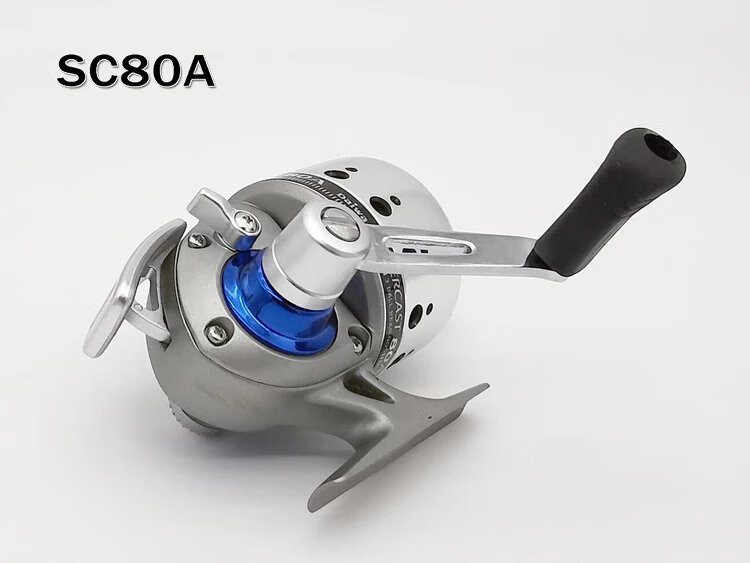 daiwa/达亿瓦/达瓦射鱼轮封闭式渔轮鱼镖轮轮傻瓜轮弹弓鱼轮 sc100a