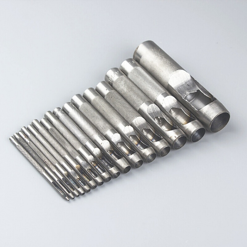 工具皮革精钢冲子120mm空心圆铳子打孔冲子皮带打孔冲子圆冲3mm冲子