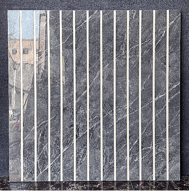 淋浴房防滑石淋浴房通体大理石垫脚6001200卫生间浴室拉槽凹凸地板石