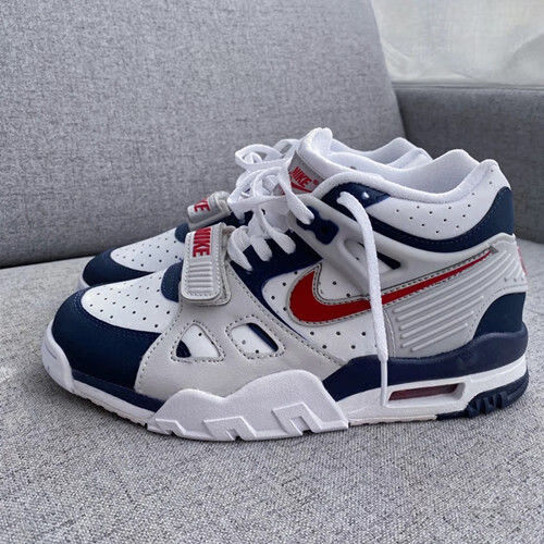 【官方甄选】air aj312 trainer 3 r gs白蓝女三代大童复古气垫篮球鞋