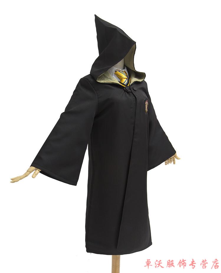哈利波特衣服魔法袍cos赫敏同款斗篷play装 长袍 格兰芬多 斯莱特林