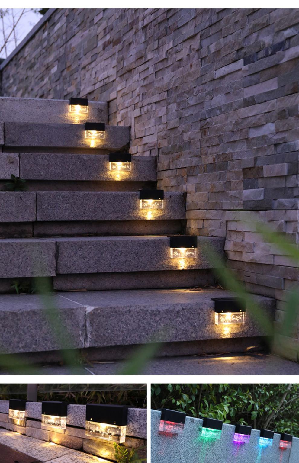 室外灯房檐灯led围墙壁灯太阳能户外庭院灯花园装饰家用防水台阶灯