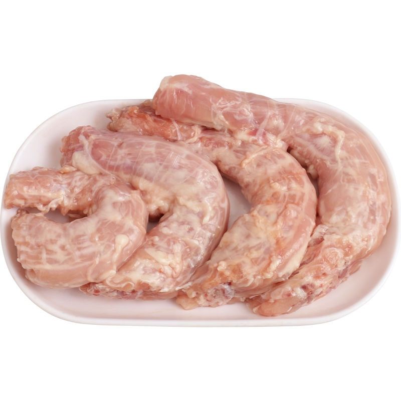五斤新鲜鸡脖冷冻鸡脖子去皮鸡脖子烧烤材料卤味食材2500g 五斤(带皮