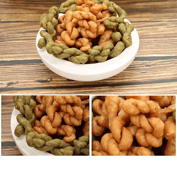 5折 宁波特产南塘老街油赞子老宁波油赞子麻花小吃零食一大包 甜味500