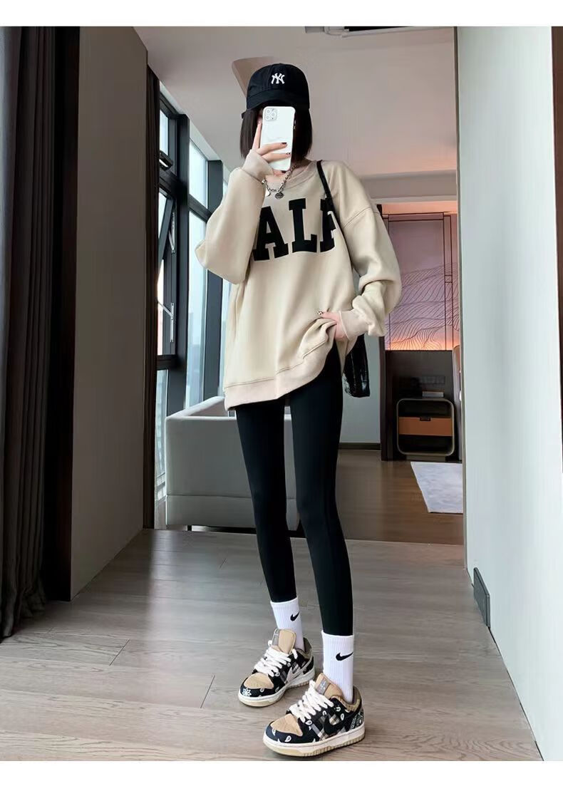 耐克(nike)【5双礼盒装】纯棉防臭袜子男女季配鲨鱼裤外穿中筒篮球