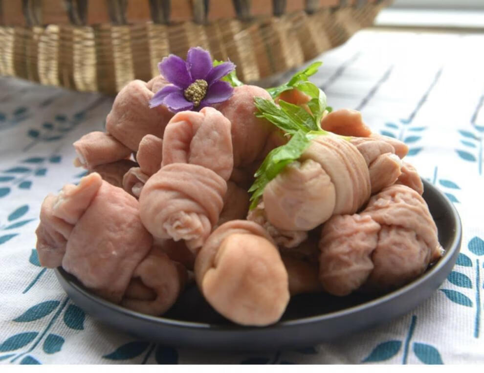 冒节子肥肠结子成都火锅串串食材商用新鲜冷冻四川小包装2斤起3斤装