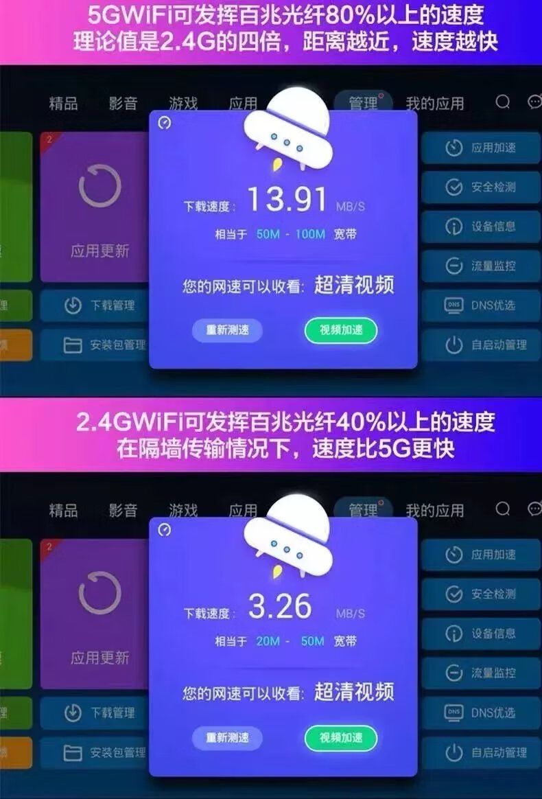 huawei/華為 ec6108v9機頂盒4k高清通語音無線網絡電視機頂盒 華為