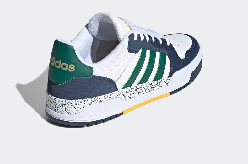 阿迪达斯官网 adidas neo entrap 男鞋休闲运动鞋fz1119 白/藏青蓝/绿