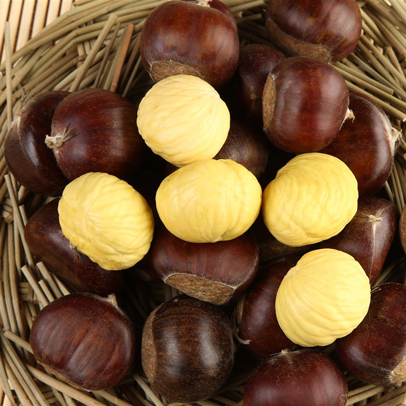 河北省承德市宽城县宽城满族自治县碾子峪镇艾峪口村板栗新鲜栗子 2.