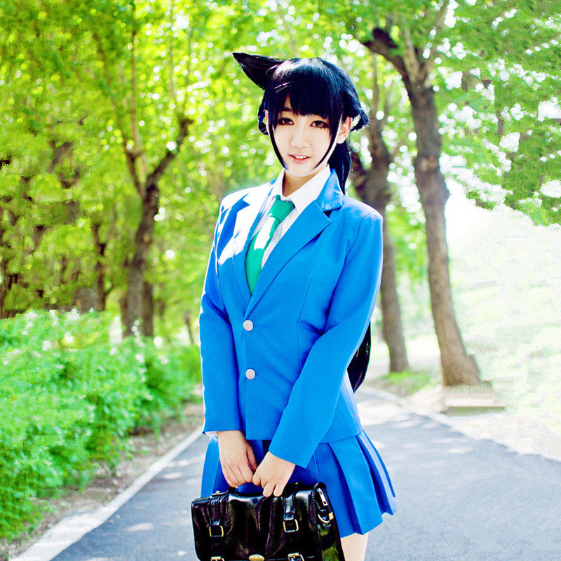 赛瑟达【】名侦探柯南小兰毛利兰cos服漫展年会万圣节cosplay服装 只