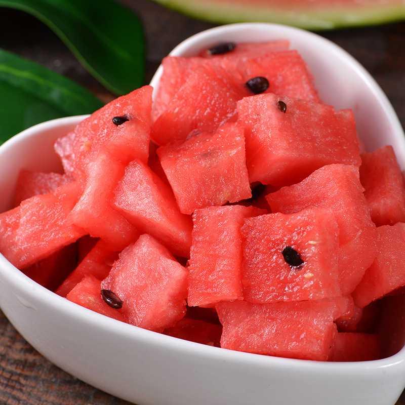 【jd物流】麒麟甜王西瓜新鲜水果皮薄多汁5应季1个箱装小蜜蜂无籽10