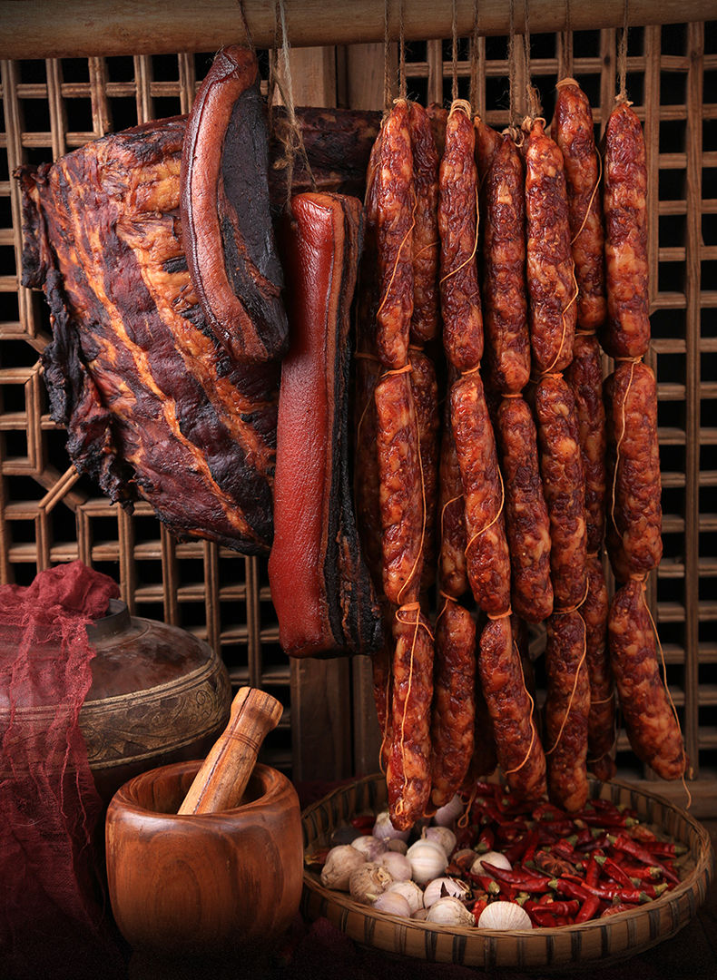 腊排骨腊猪脚正宗湘西腊肉风干咸肉烟熏柴火老腊肉农家烟熏腊排骨3斤